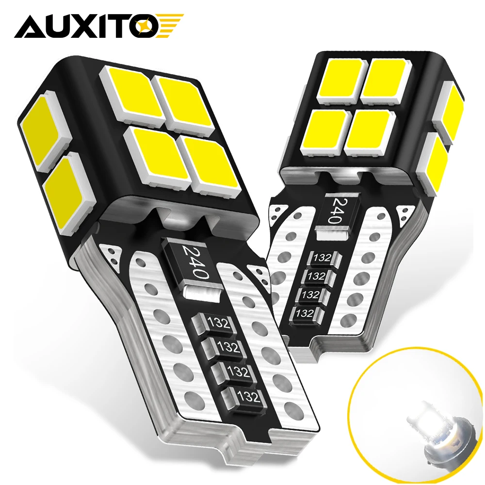 

AUXITO 2 шт. Canbus W16W T15 921 светодиодные лампы заднего фонаря T16 912 921 для VW Golf 7 Passat Tiguan T10 W5W светодиодная лампа
