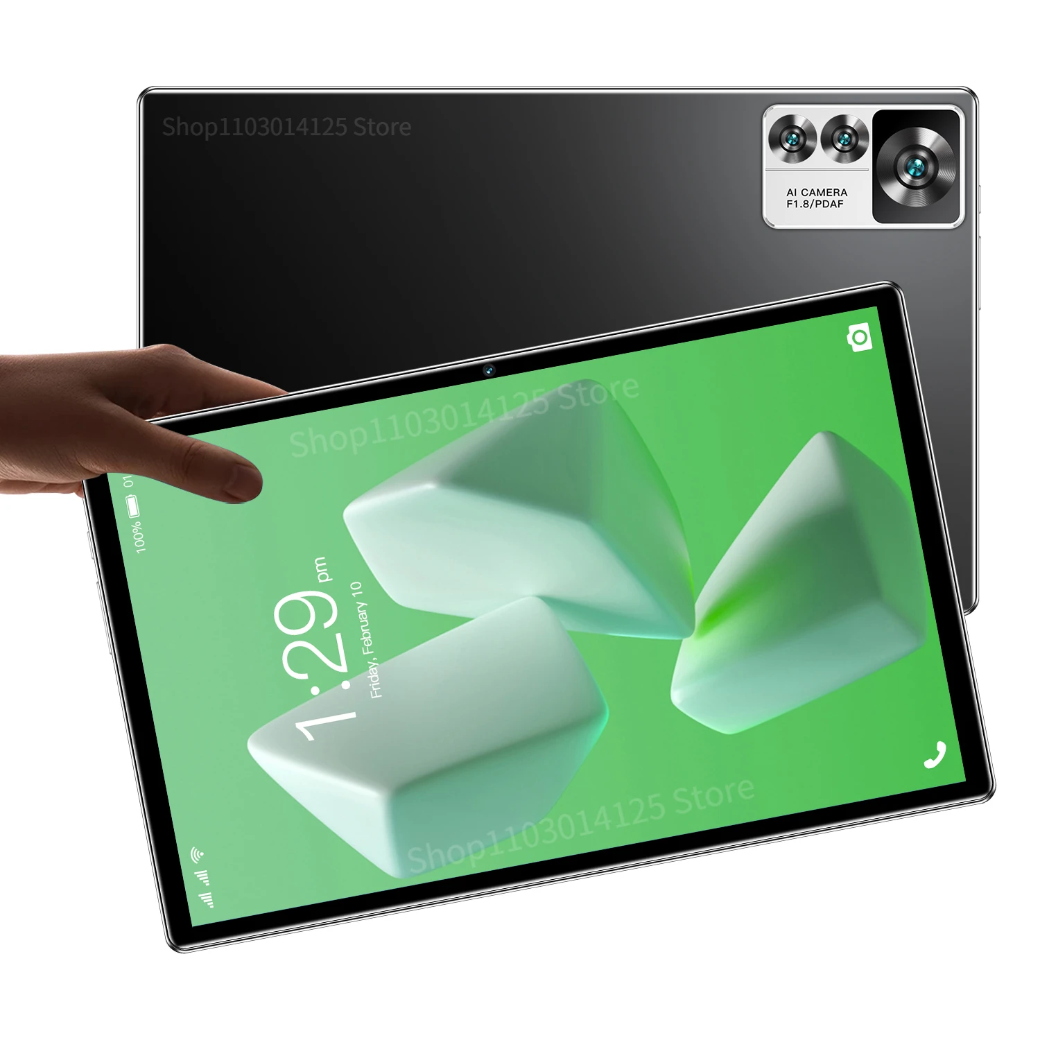 

New Tablet 12spro Android 13.0 6GB RAM 128GB ROM Dual SIM dual standby WIFI GPS Google Play Call with keyboard Global Edition