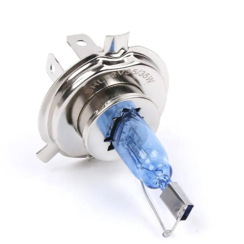 

H4 35W HID Halogen Light Bulb White 6000K Car Motorcycle Xenon Lamp Brightening Super Bright Bulb High Brightness Headlight