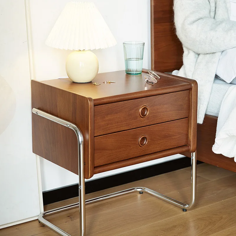 

Complete Storage Nightstands Bedroom Drawers Fashion Library Night Tables Auxiliary Narrow Luxury Nachtkastje Furniture HY50