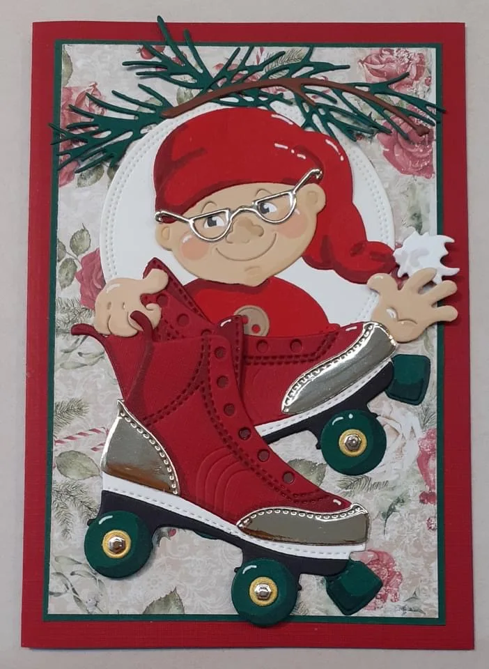 Металлические пресс-формы Рождественский Эльф форма для вырезания карточек