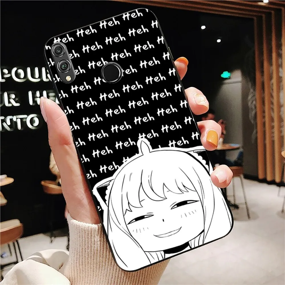 Милый чехол для телефона SPY FAMILY Anya Huawei Honor 10 Lite 9 20 7A 9X 30 50 60 70 Pro Plus мягкий