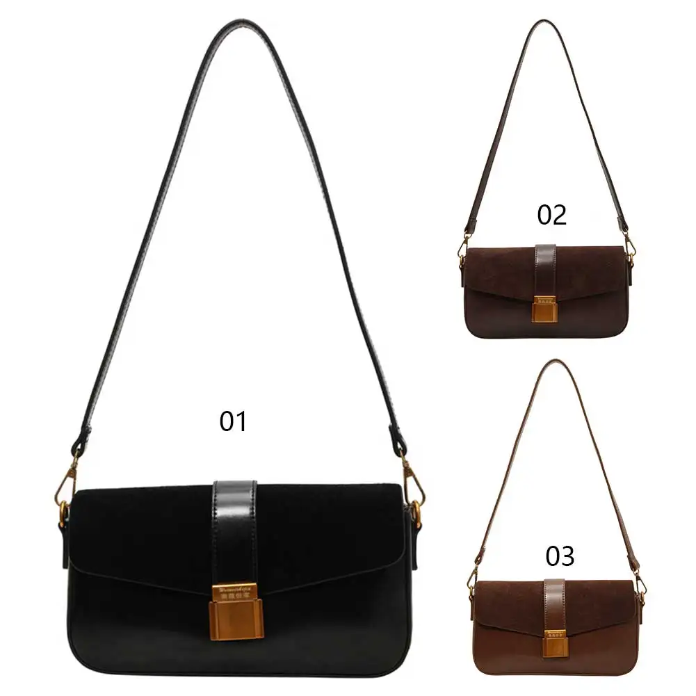 Женская сумка через плечо из искусственной кожи женская однотонная