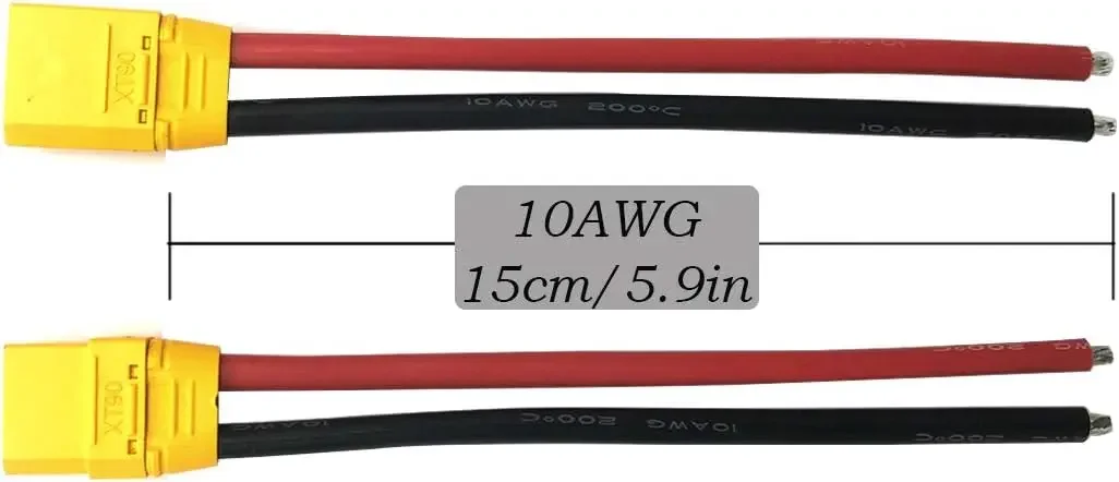 3 пары силиконовый штекер и гнездо XT90H XT90 150 мм 10awg