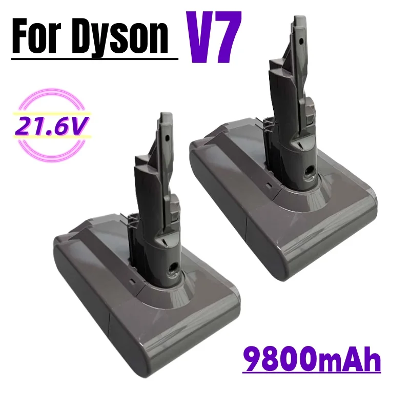 Для Dyson V7 Батарея 21 6 В 9800 мАч литиевая FLUFFY Animal Pro 225403 229687 Инструменты