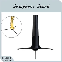 soprano saxophone tripod stand folding portable holder high impact plastic with soft pads bell style w lint protection surface