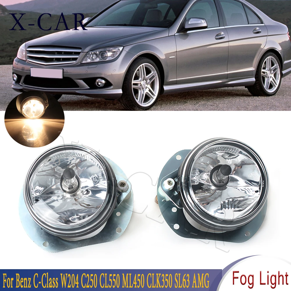 Фото Противотуманная лампа для Mercedes-Benz W204 C280 C300 C350 W164 ML320 W251 R350 SL63 AMG R350 SLK300 2008-2011, противотуманная фара переднего бампера №1