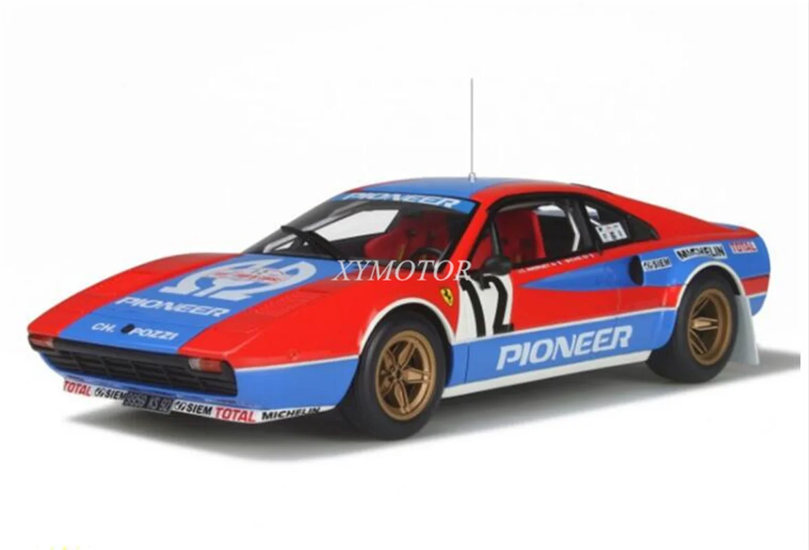 

OTTO 1/18 For Ferrari 308 GTB Groupe 4 Resin Diecast Model Car Red blue Toys Gifts Hobby Display Ornaments Collection