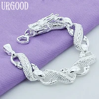 925 sterling silver faucet chain bracelet for women men party engagement wedding gift fashion jewelry