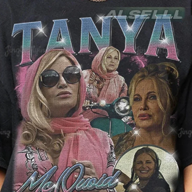 Лимитированная винтажная футболка Tanya Mcquoid для женщин и мужчин роскошная унисекс