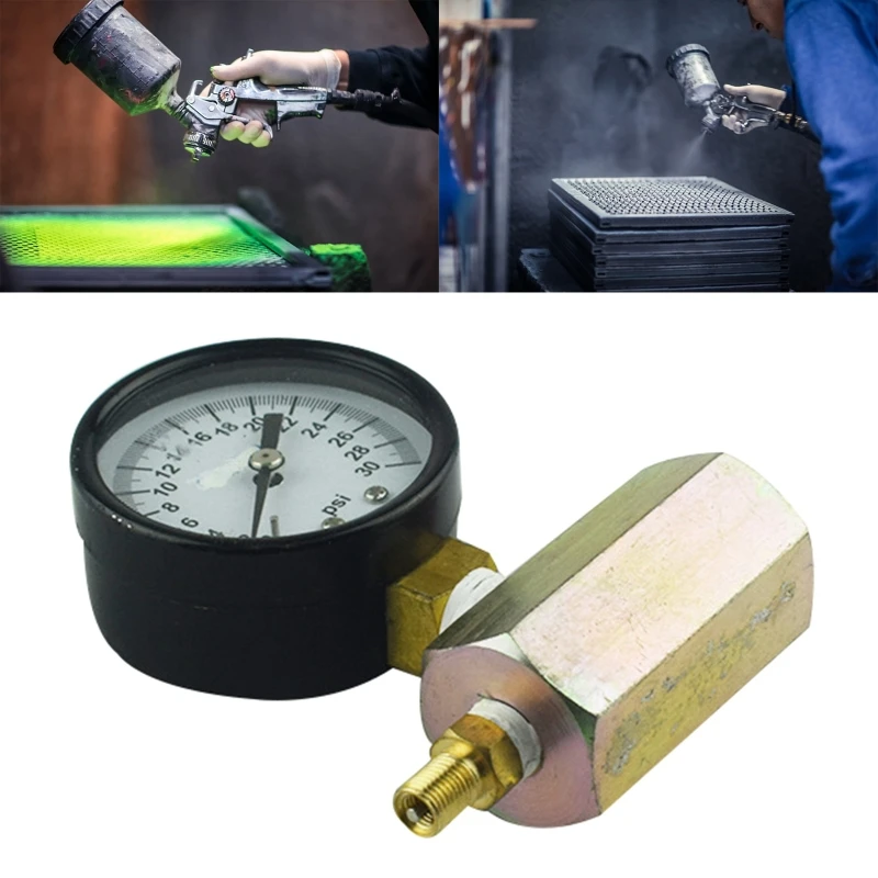 

Одномерный манометр для проверки газа 0-30 psi, циферблат дисплея, соединение 1,5 дюйма