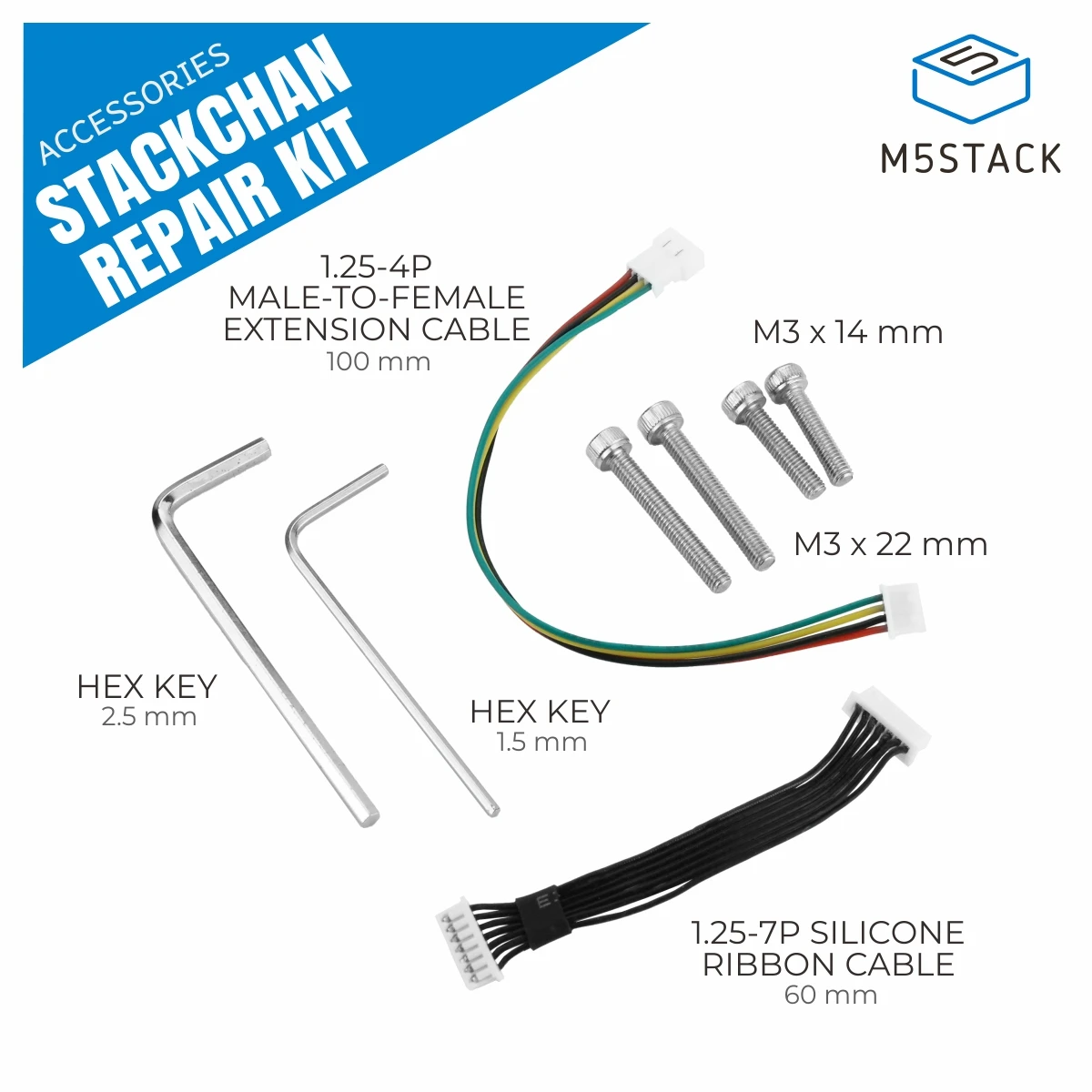 Фото Официальный ремонтный комплект M5Stack для Stackchan №1