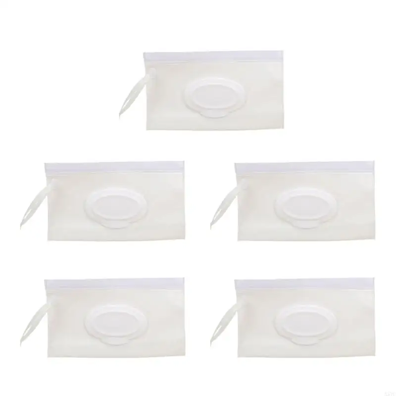 Фото A5yc 5pcs Portable Baby Swipes Dispenser Magner Proner Design Diship №3