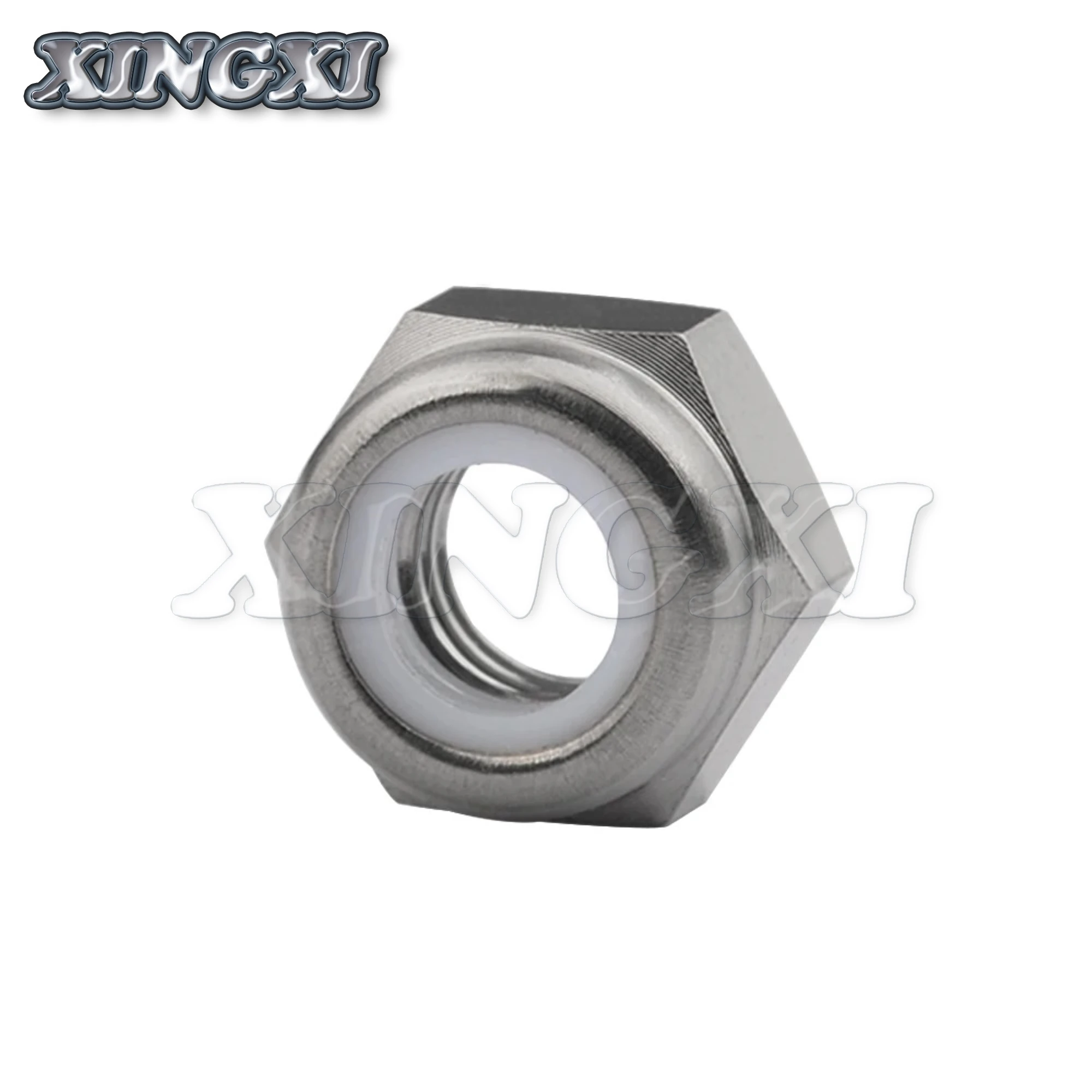Xingxi M4 M5 M6 M8 титановая гайка нейлоновый замок шестигранные гайки для велосипеда