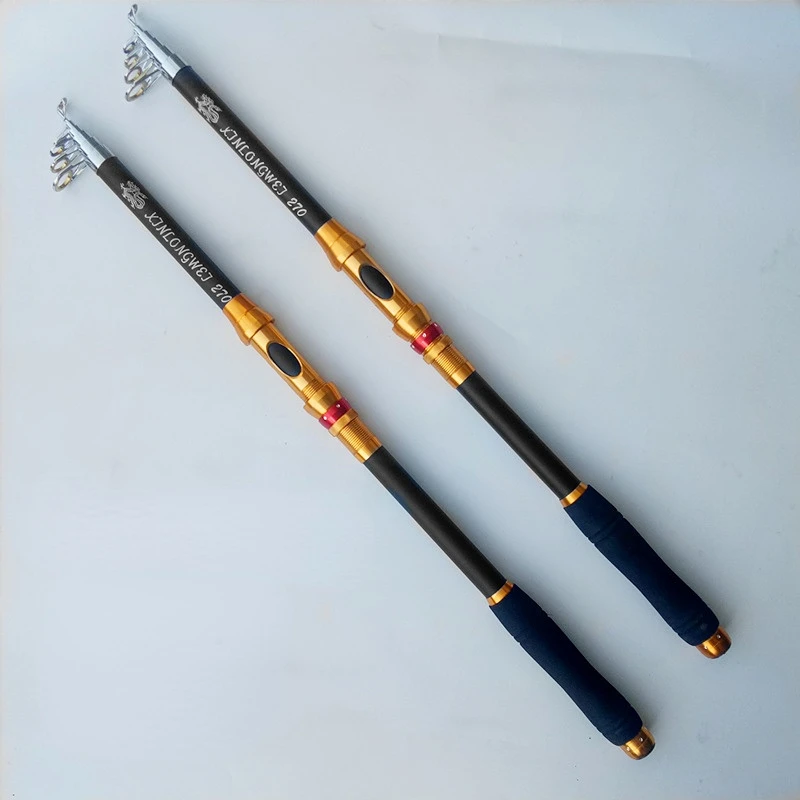 

2 pieces are sold before delivery! Fishing rod sea rod long throw sea rod fishing rod 2.1m 3.6m color random hair!