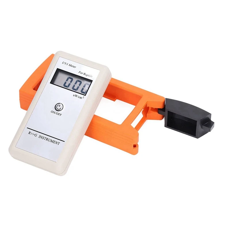 

SEWS-Reptile UV Index Meter, 0‑1999 Μw/Cm² UV Strength Tester 3.5-Bit LCD UVA Solar Lamp For Crawler Lamp UVA Daily Detection