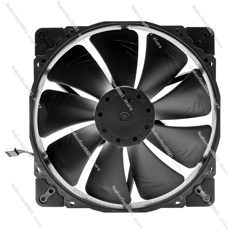 Фото Для Noctua Owl NF-A20 HS-PWM Chromax.Черный охлаждающий вентилятор 20 см №1