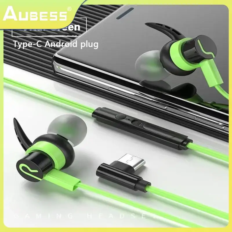 

In-ear Ordinary Headphones Corrosion Resistant 3.5mm Game In-ear Headset King Of Chicken Eating Type-c Flat Gaming Headset Hifi