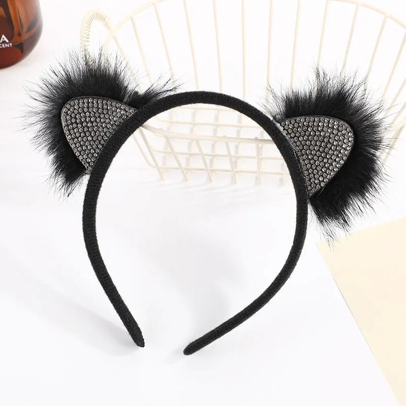 Женская Блестящая лента для волос с перьями вечеринки дня рождения свадьбы