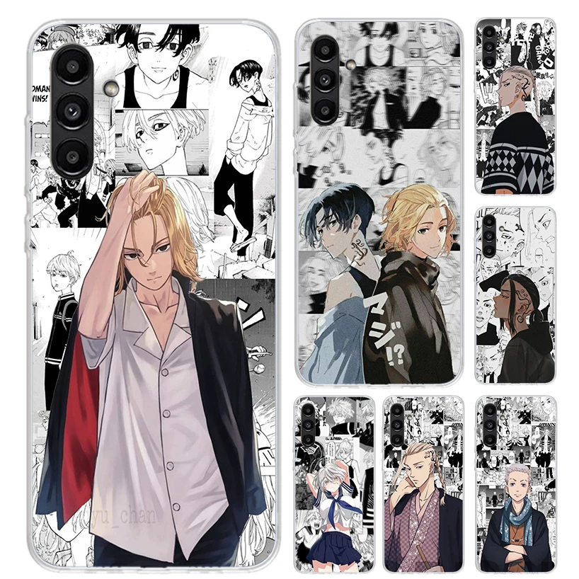 Аниме Токио Aevengers телефонный чехол для Samsung Galaxy A15 A25 A35 A55 A14 A24 A34 A13 A53 A12 A52S A23 A33 A03S A04S