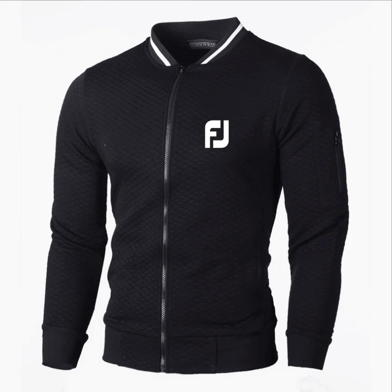 

Golf Jacket Autumn Winter 2022 Men's Clothing Casual Sports Jacket Golf Fashion Men's Fitted Jacket