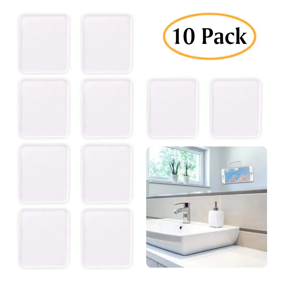 

10Pcs/Lot Powerful Non-Mark Sticker Photo Wall Auxiliary Double-Sided Pendating Fixed Two-Sided Bathroom Waterproof Viscose Tape