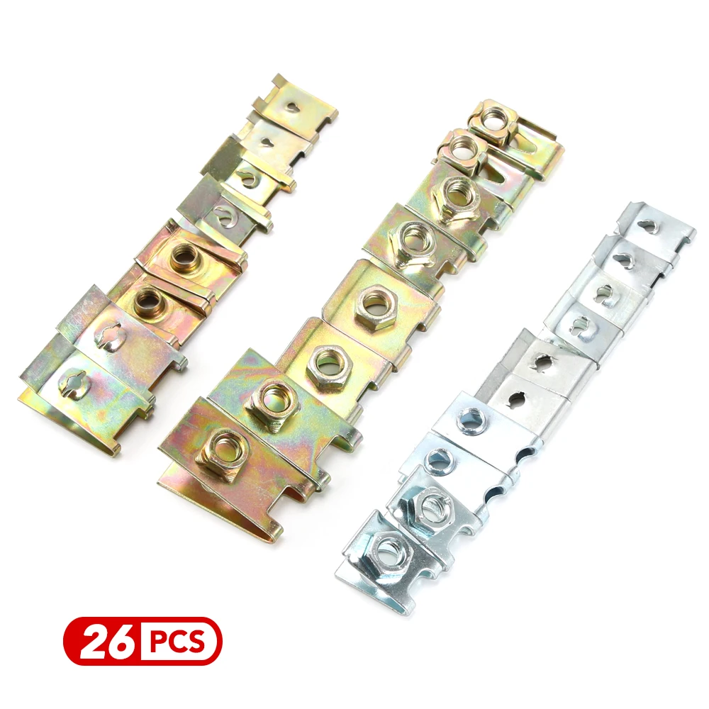 Автомобильный Самонарезающий винт металлическое основание U-типа для Mitsubishi Ralliart