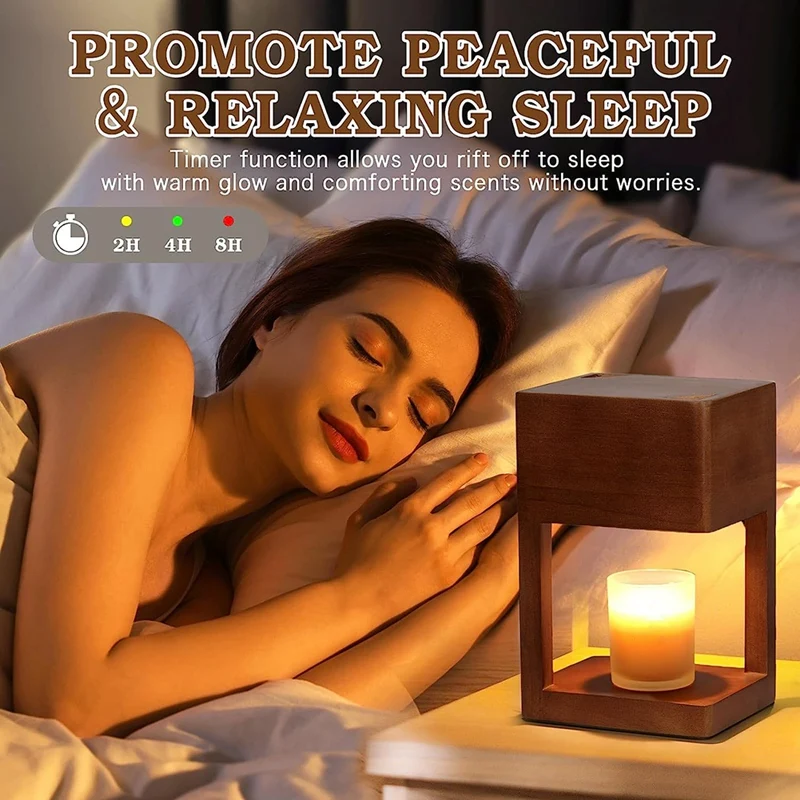 Диммируемая лампа для банок свечей с таймером подарки на день рождения женщин и