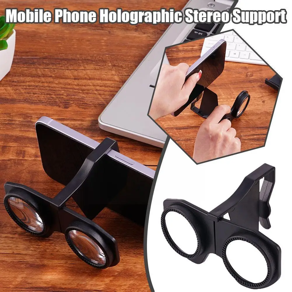 

3D Hologram Display Portable Flodable 3D Glasses Universal Phone Video Glasses Magnifier Creative Amplifier Magnifying HD H M1K2
