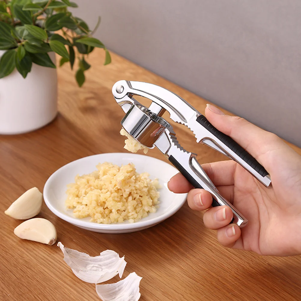 

Garlic Mincer Tool Garlic Presser Garlic Press Stainless Steel Tool Alloy Mincer Household