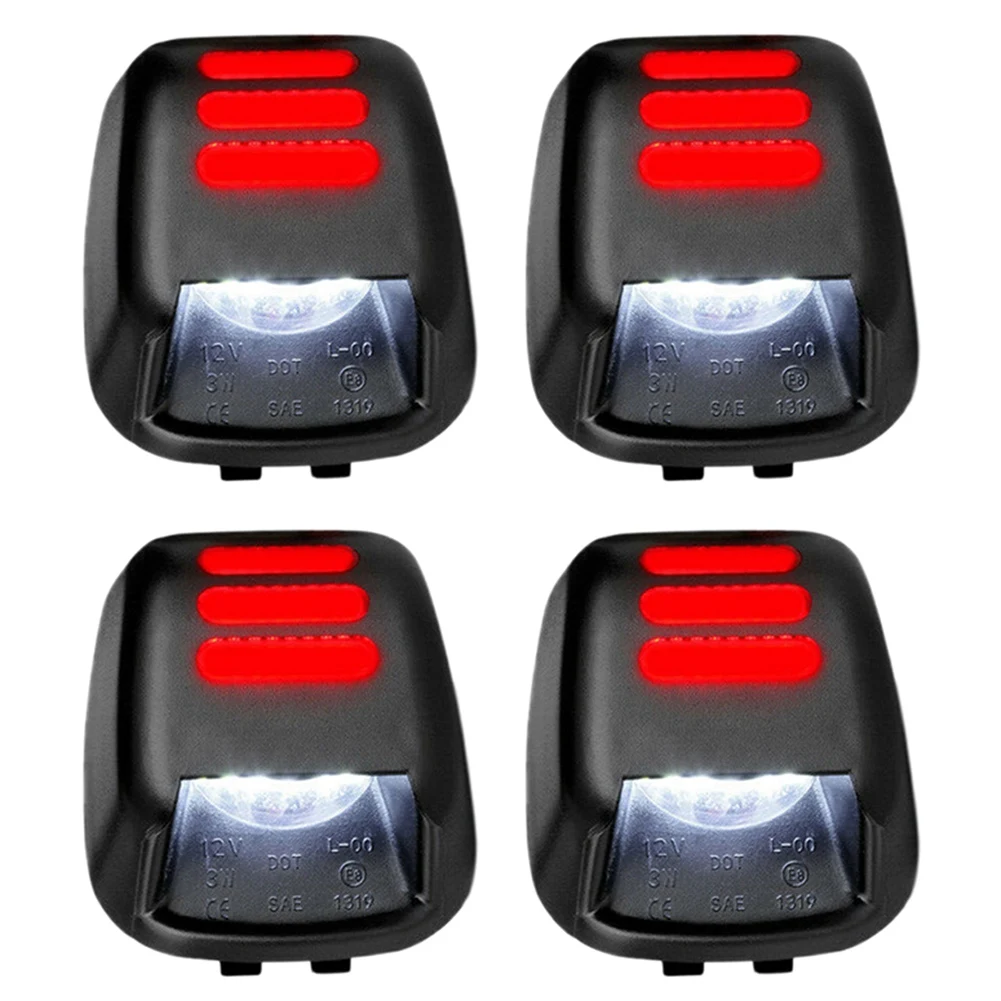 

2X Car LED License Plate Lights Rear Light Waterproof Taillamp for Nissan Navara D40 Frontier Titan 2007-2016
