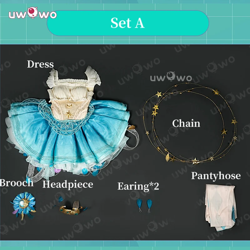 Фото UWOWO Collab Series: Identity V Drifting Moonlight Essense Dancer Margaretha Zelle Косплей Костюм №4