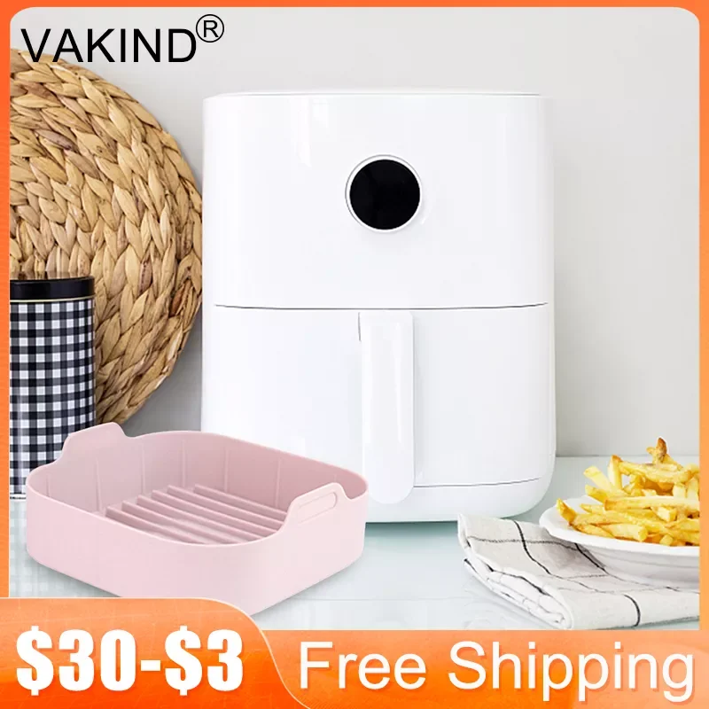 

Air Fryer Plate with 2pcs Gloves Silicone Oven Baking Tray Heat-insulation Waterproof for Kitchen Oven Steamer Cooker Tool