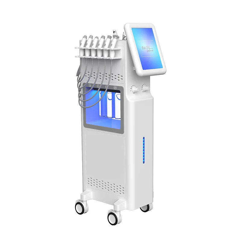 

Wholesale Hydro Facial Machine Facial Whitening Hydro Facial with Skin Scrubber Fractional Head Remove Dark Circles
