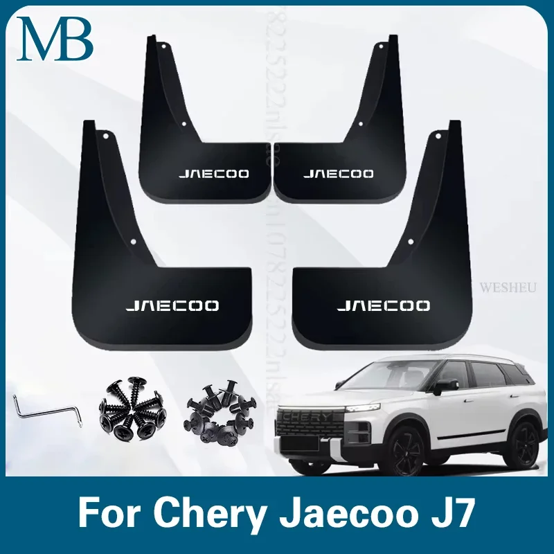 

Брызговики, автомобильные аксессуары для Chery JAECOO J7 2025, брызговики, переднее и заднее крыло, защита от брызг