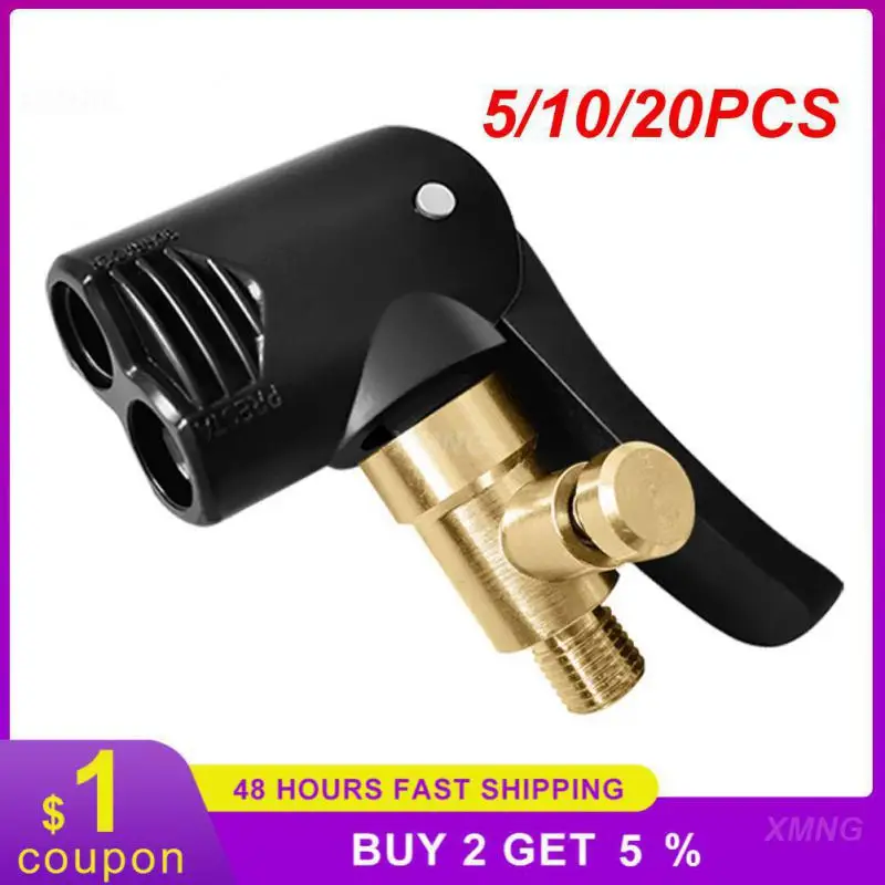 

5/10/20PCS Car Tire Valve Pump Nozzle Thread Nozzle Adapter Bike Accessories Car Iatable Quick Connector Car Accessories