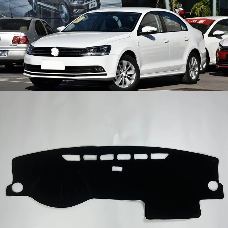 

Car Dashboard Avoid Light Pad Instrument Platform Desk Cover Mats Carpets For Volkswagen VW Jetta 6 A6 MK6 2012-2018 2013 2014