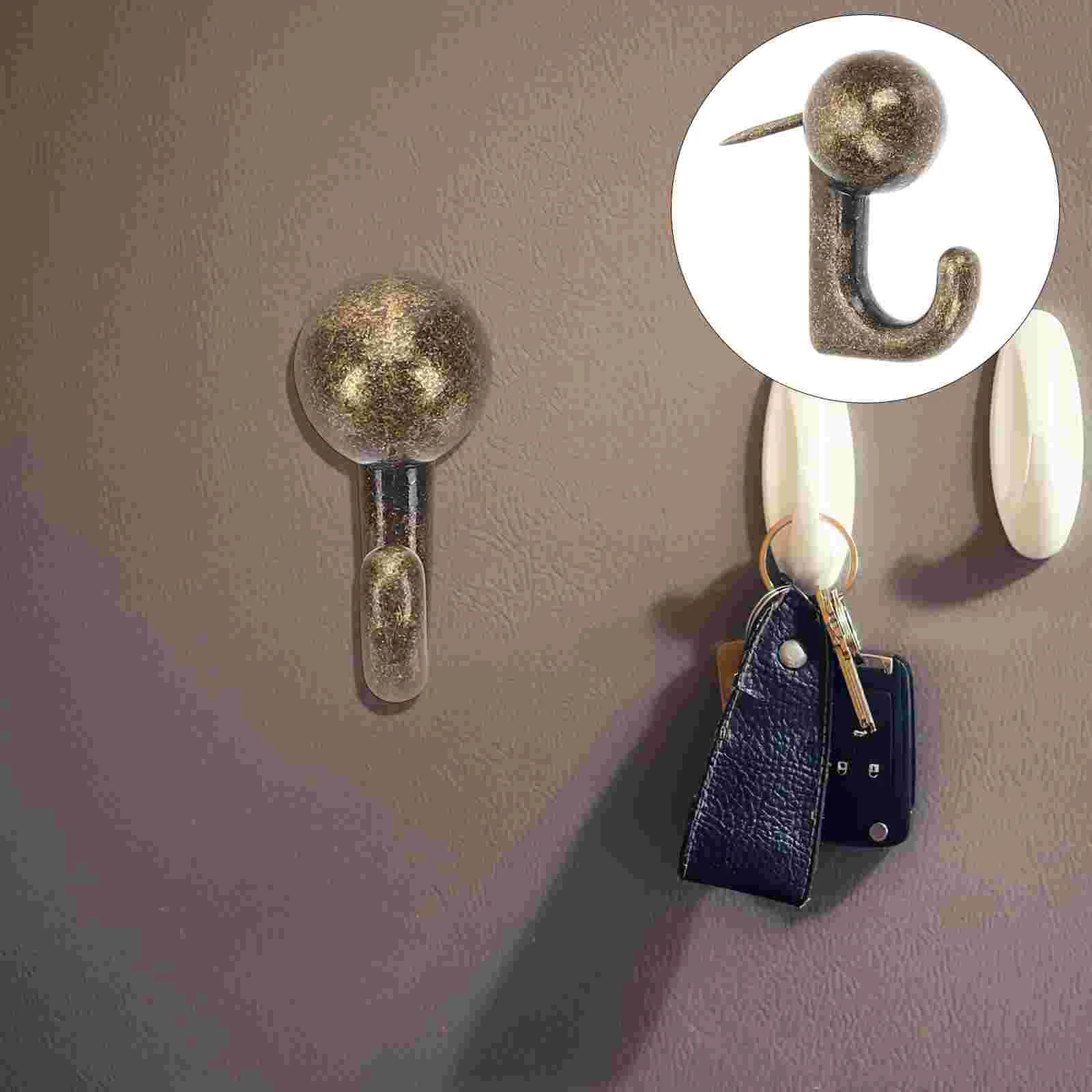 

Metal Hook Nail Push Pin for Wall Thumb Tacks Cork Board Decorative Hooks Picture Hanging