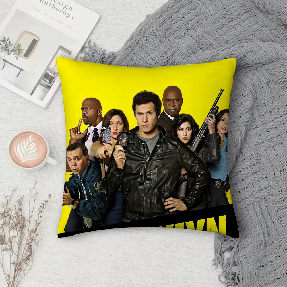 TV B-Brooklyn N-Nine-Nine наволочка квадратный двусторонний принт короткий плюшевый чехол для диванной подушки для спальни прикроватная подушка (art.: 3920d32178367) - 3920d32178367