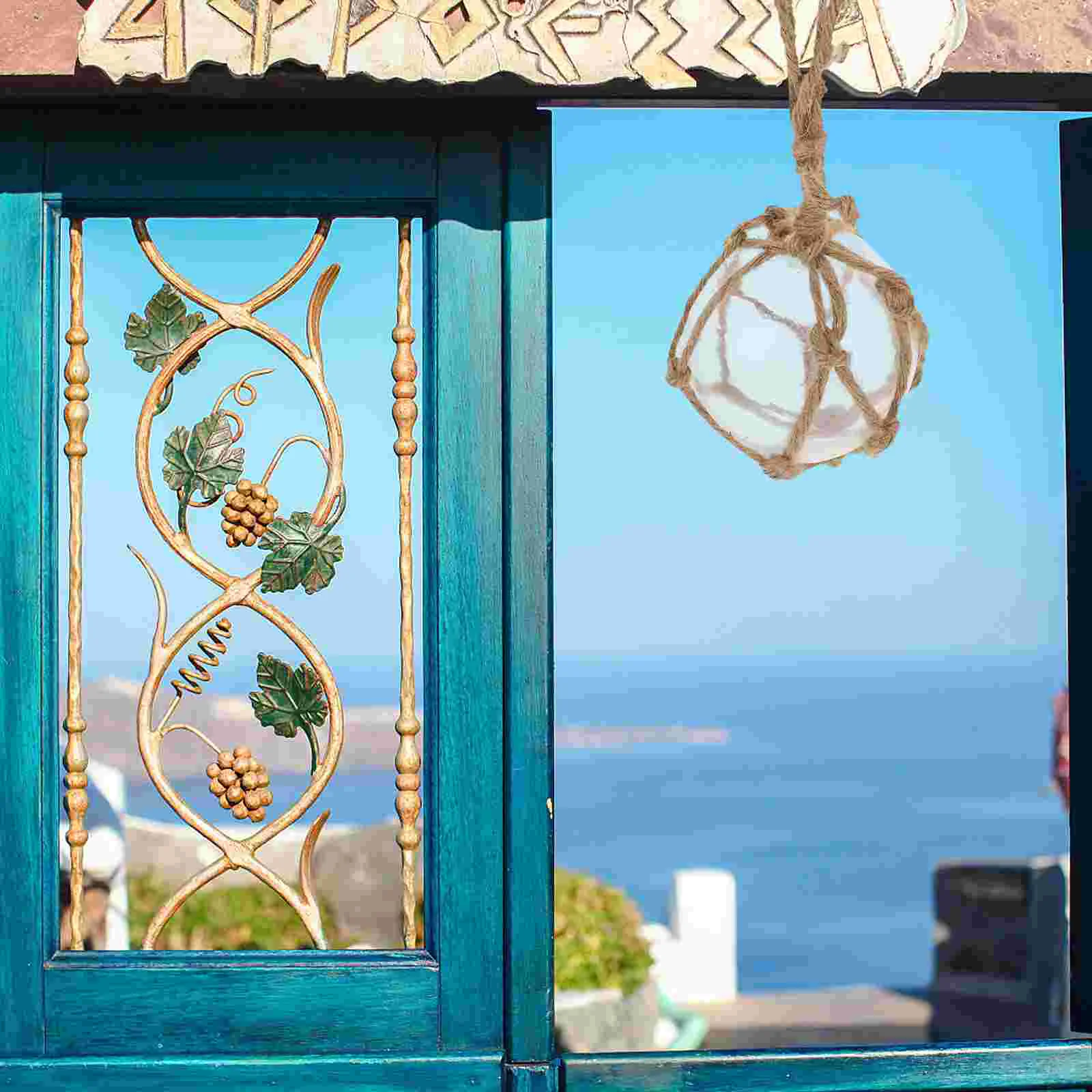 

Ballshangingfloat Floats Decorative Nautical Japanese Buoys Home Decoration Crystal Rope Buoybeach Craft Decor Tree Ornaments