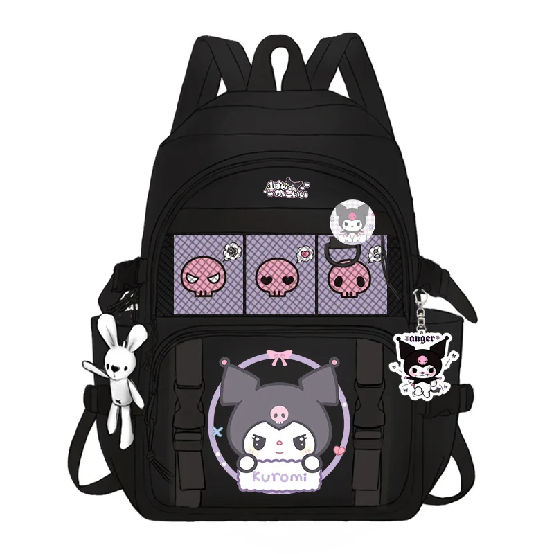Фото Школьный ранец Sanrio Clow M, вместительный Повседневный Легкий водонепроницаемый рюкзак на плечо с мультипликационным рисунком №4