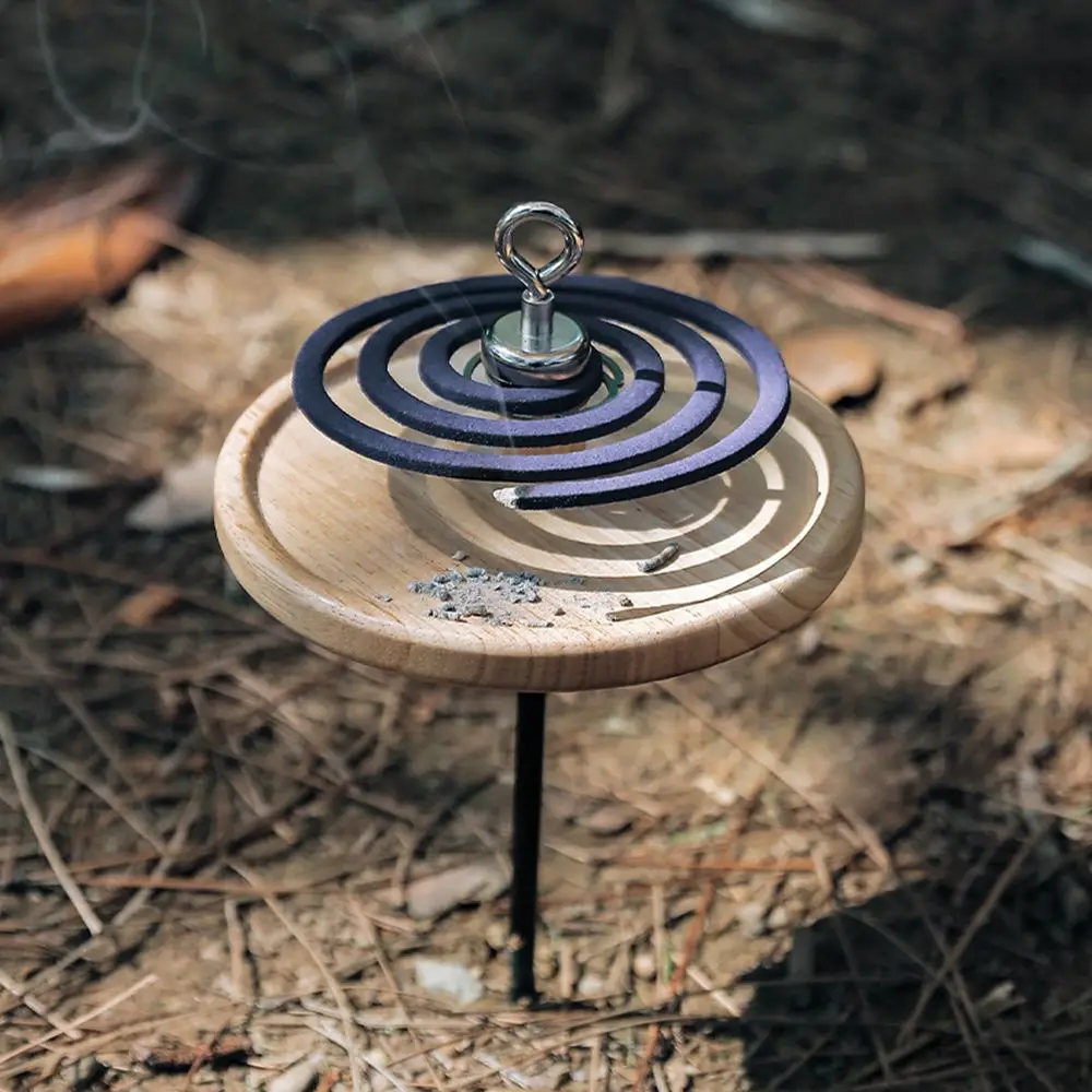 

Portable Detachable Outdoor Camping Mosquito Coil Tray Mosquito Coil Holder Repellant Rack Incense Burner Plate