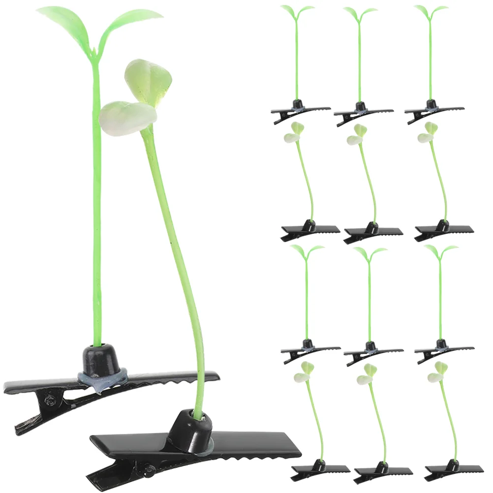 

Bean Sprouts Hairpin Girls Kawaii Clips Accessories Women Kids Ages 8-10 Thin Cute