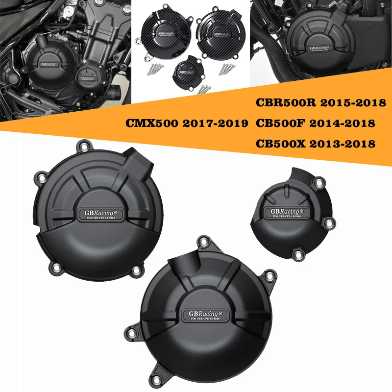

Motorcycle Engine Cover Protection Kit for HONDA CB500X 2013-2018 CB500F 2014-2018 CBR500R 2015-2018