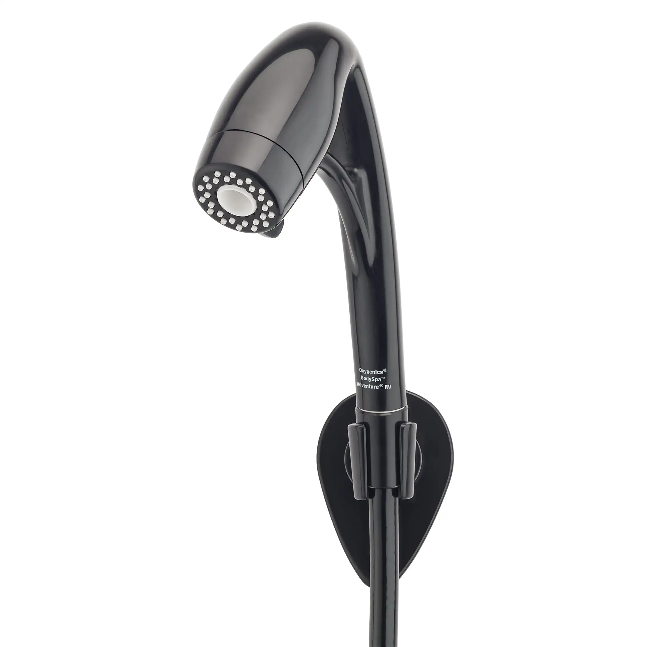 

Oxygenics BodySpa Adventure RV 3-Setting Black Handheld Shower Head