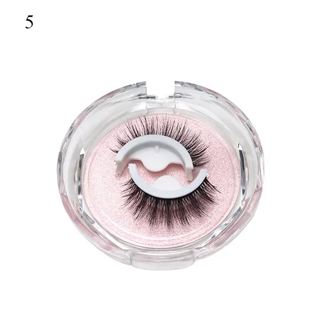 

Reusable Self-adhesive False Eyelashes 3D Mink Lashes Glue-free Eyelash Extension 3 Seconds to Wear No Glue Needed Lashes