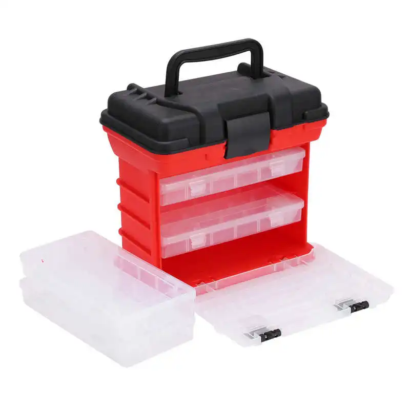

Fishing Tackle Box Free Adjustment Fishing Box Big Capacity for Containing Tools