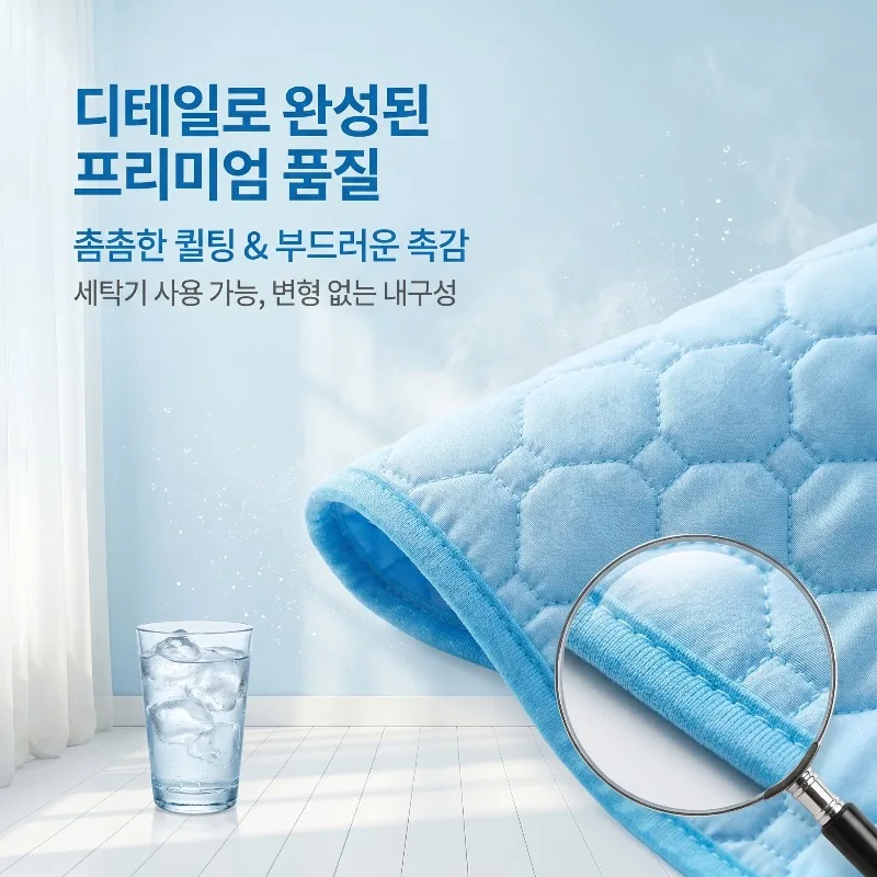 Фото Охлаждающий коврик для домашних животных Ice-Cool Summer: дышащий, для гостиной, на диван, на пол, для собак и кошек, прочный, впитывающий пот, охлаждающее одеяло №5