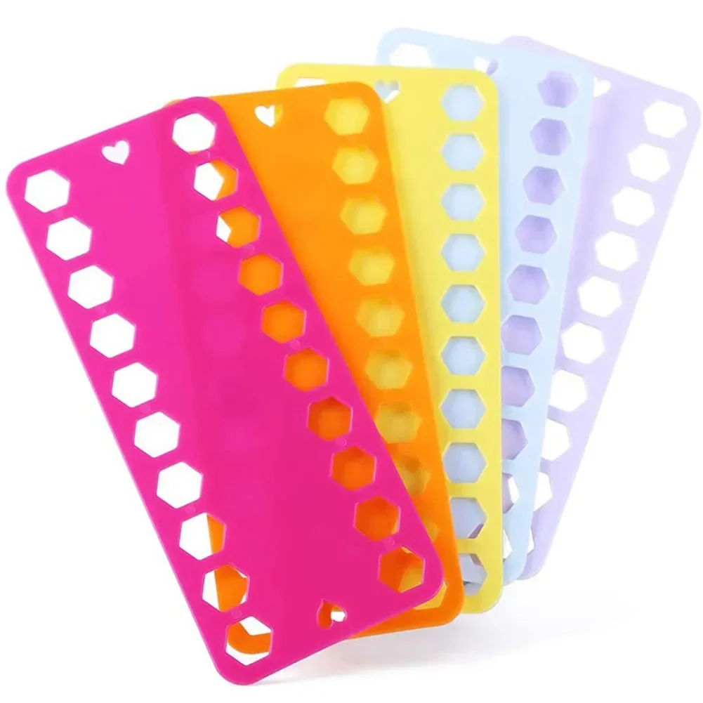 2 шт. органайзер для ниток вышивания цветные пластиковые доски нарезания