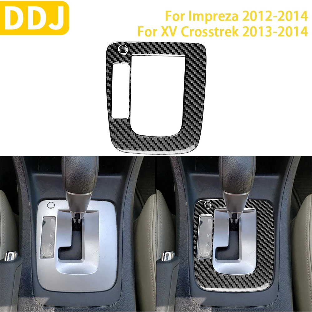 

Аксессуары для Subaru Impreza 2012-2014/XV Crosstrek 2013-2014, автомобильная наклейка из углеродного волокна с внешней рамкой